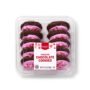 Valentine's Day Pink Frosted Chocolate Cookies